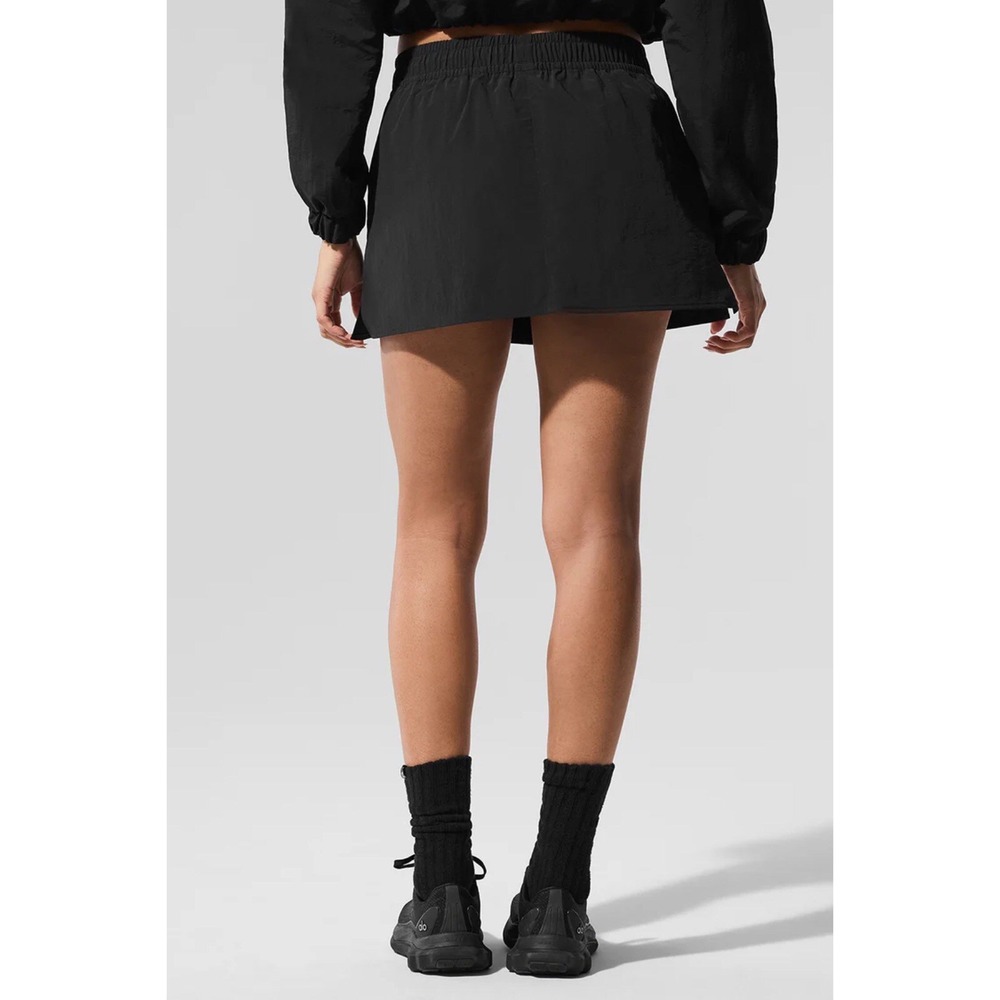 Alo Yoga Alumni Tennis Skirt Black S - Picture 4 of 9